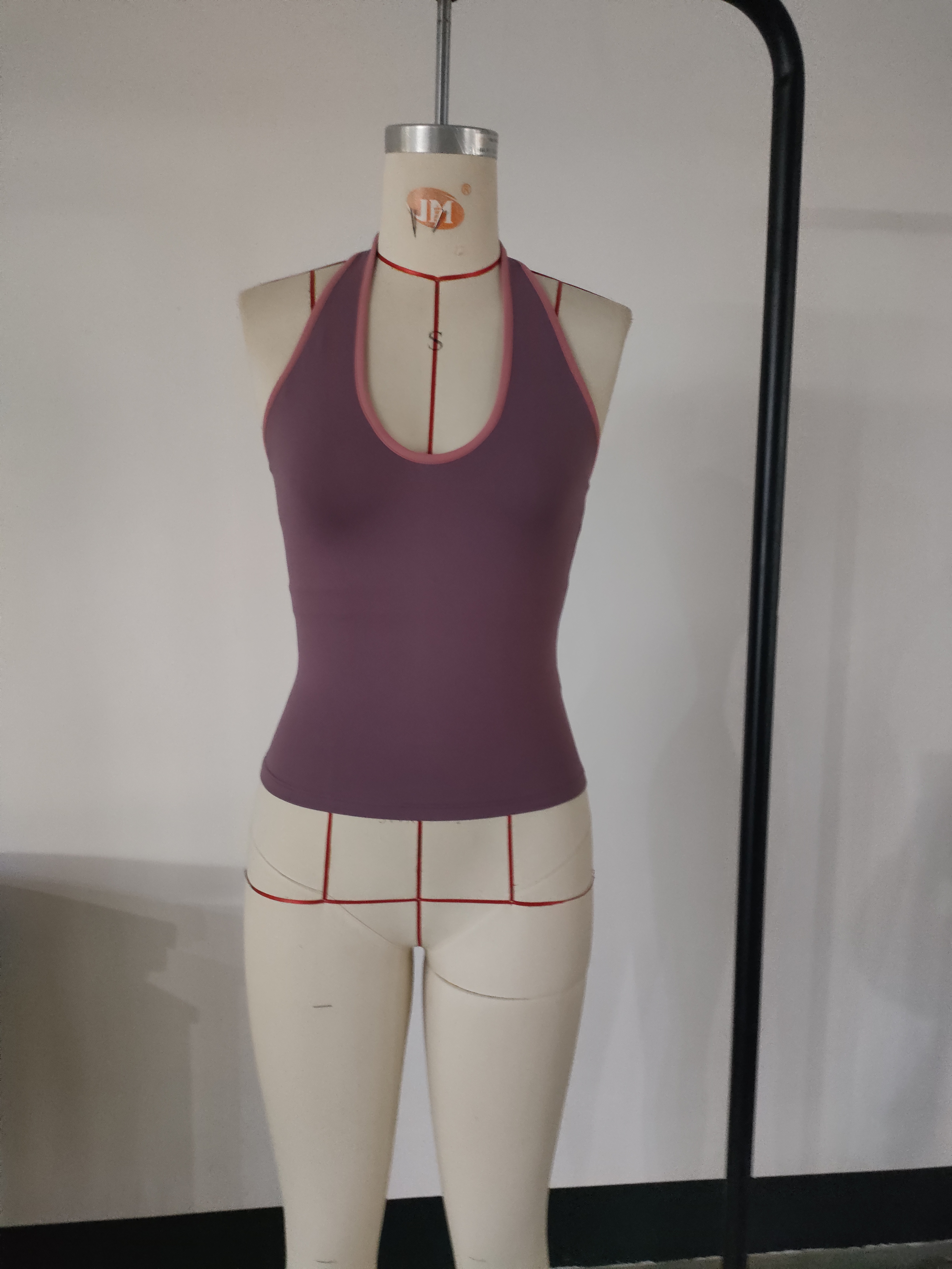 J2D0598K 挂脖双层小背心