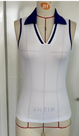 24BQ42  POLO collar dress