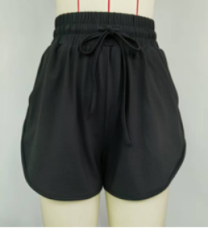 LJ4437 三分涤双磨运动裤